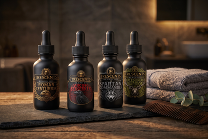 TréScents Warrior Beard Oil — Complete Set (4 x 15ml)